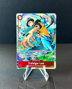 Trafalgar Law OP14-009 Alt Art | One Piece TCG OP14 Azure Sea's Seven - Image 1