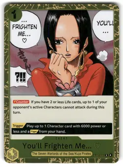 You'll Frighten Me... OP14-118 The Azure Sea's Seven One Piece - Image 1