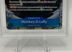 2025 One Piece Monkey D. Luffy OP13 Treasure Rare OP11-058 - PSA 10 Gem Mint - Image 2