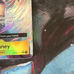 Bandai One Piece CCG Jewelry Bonney Parallel Alt Art Holo OP08-105 3C 4000 - Image 4