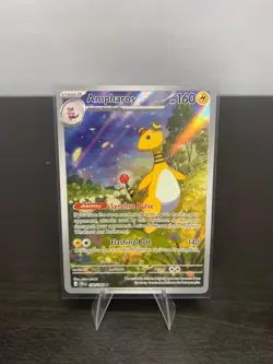 Pokemon TCG Ampharos #90/86 Holo Rare Chaos Rising NM - Image 1