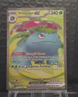 Venusaur ex - 182/165 - Ultra Rare - Scarlet & Violet 151 - Pokemon Card TCG - Image 1