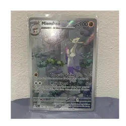 Pokemon TCG Mienshao 200/182 Paradox Rift Illustration Rare Holo English 2023 - Image 1