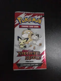 Pokemon TCG Fun Pack – Scarlet & Violet Destined Rivals – Sealed 3-Card Booster! - Image 1
