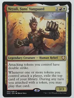 Neyali, Suns' Vanguard - NM - ONC Commander Phyrexia All Will Be One - MTG Magic - Image 1