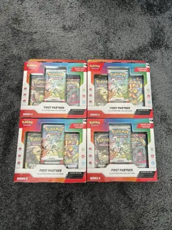 Pokemon TCG First Partner Series Collection Pack Of 9 - Image 1