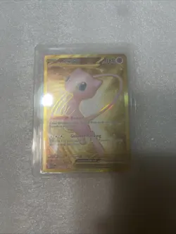 Pokemon Mew EX Gold TCG 205/165 SV 151 Scarlet & Violet Hyper Rare Holo Card - Image 1
