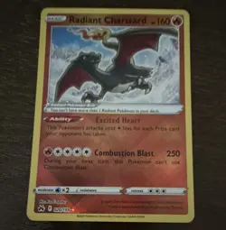 The Pokemon Company Radiant Charizard 020/159 Crown Zenith Radiant Rare Holo - Image 1