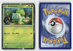 Bulbasaur (Cosmos Holo) 046 Promo Scarlet & Violet Promo Pokemon Nm Swirl - Image 3