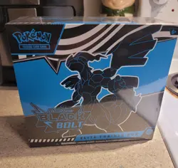 Pokemon TCG Scarlet & Violet Black Bolt Elite Trainer Box ETB - Image 1