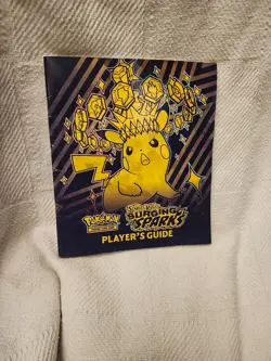 Pokemon Surging Sparks Player's Guide Booklet Scarlet Violet TCG ETB - Image 1