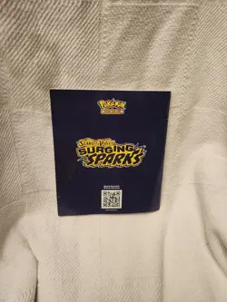 Pokemon Surging Sparks Player's Guide Booklet Scarlet Violet TCG ETB - Image 2