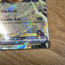 Pikachu ex 063/193 Pokemon Paldea Evolved Ultra Rare Holo - Image 4