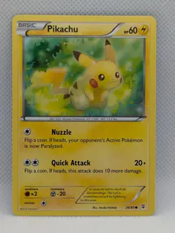 PIKACHU 26/83 C GENERATIONS POKEMON NEAR MINT PIKACHU - Image 1