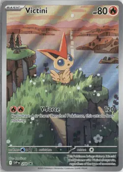 Victini 208 Holo Promo Scarlet & Violet Promo Pokemon Near Mint - Image 1