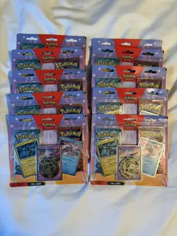 Pokemon 2Pk Blister Zekrom Latios Palkia Destined Rivals&Journey Together Lot 10 - Image 1