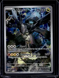 N's Zekrom 031 Holo Promo ME: Mega Evolution Promo Pokemon Near Mint - Image 1