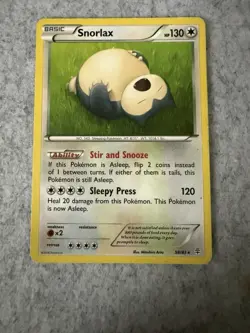 Snorlax 58/83 Rare Generations Pokemon Lightly Played - Image 1
