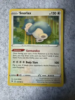 Snorlax - 131/185 - SWSH04: Vivid Voltage - Holo Rare - Pokemon - NM - Image 1