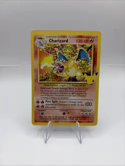 Pokemon TCG Charizard 🔥 4/102 Celebrations Classic Collection Holo Rare NM - Image 1