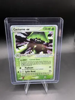 Cacturne ex 91/106 - ex Emerald Holo Rare Pokemon TCG MP - Image 1
