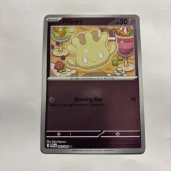 Milcery 43/94 - Reverse Holo - Pokemon Phantasmal Flames - NM - Image 1