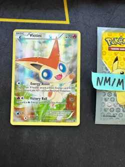Victini XY117 Black Star Promo Mythical Collection Pokemon Rare 086💎NM💎 - Image 1