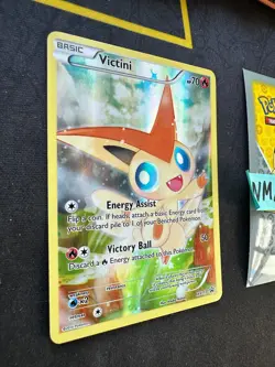 Victini XY117 Black Star Promo Mythical Collection Pokemon Rare 086💎NM💎 - Image 2