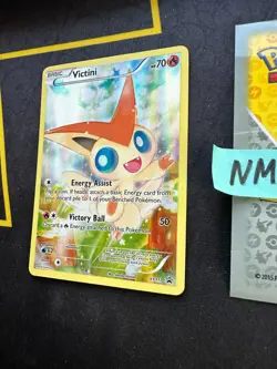 Victini XY117 Black Star Promo Mythical Collection Pokemon Rare 086💎NM💎 - Image 3