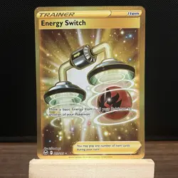 Energy Switch (Secret) Secret Rare (SR) Pokemon TCG Silver Tempest #212/195 - Image 1