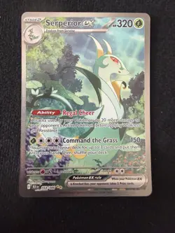 Serperior ex Holo Special Illustration Rare SV: Black Bolt 164/086 NM - Image 1