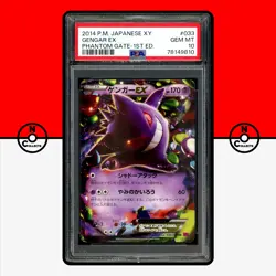 Pokemon PSA 10 Gengar EX 1st Edition 033/088 33/88 XY4 Phantom Gate Japanese - Image 1