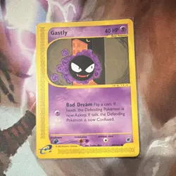 Pokemon TCG Gastly 109/165 Expedition Base Set 2002 Common Regular 40 HP - Image 1