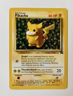 Pikachu 1999 Wizards Black Star Promo #1 WOTC Vintage Pokemon TCG Card - Image 1