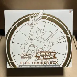 Pokemon TCG Sword & Shield Brilliant Stars Elite Trainer Box - Factory Sealed 820650850127 - Image 1