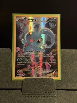 Manaphy Full Art XY113 - Promo - Rare Pokemon TCG Card - Image 1