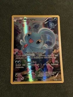 Manaphy Full Art XY113 - Promo - Rare Pokemon TCG Card - Image 2