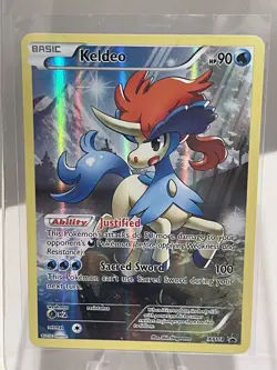 Pokemon Keldeo XY118 XY Holo - Image 1