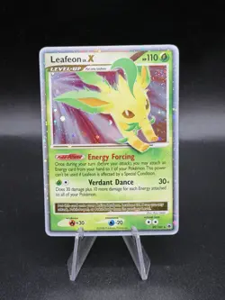 Pokemon TCG Leafeon LV.X Holo Rare Card Majestic Dawn 99/100 LP HT3 - Image 1