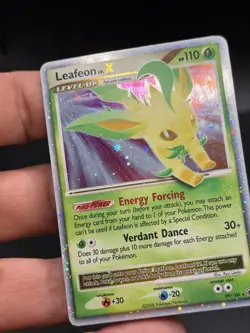 Pokemon TCG Leafeon LV.X Holo Rare Card Majestic Dawn 99/100 LP HT3 - Image 2