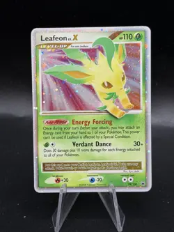 Pokemon TCG Leafeon LV.X Holo Rare Card Majestic Dawn 99/100 LP HT3 - Image 1