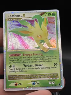 Pokemon TCG Leafeon LV.X Holo Rare Card Majestic Dawn 99/100 LP HT3 - Image 2