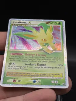 Pokemon TCG Leafeon LV.X Holo Rare Card Majestic Dawn 99/100 LP HT3 - Image 3