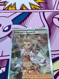 Pokemon TCG - Professor's Research 240/198 - Full Art - Scarlet Violet - NM - #2 - Image 3