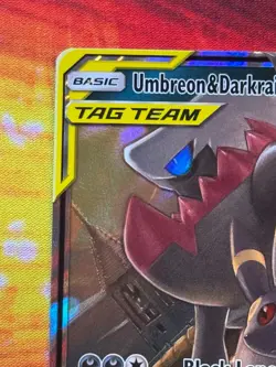 Umbreon & Darkrai GX 125/236 Ultra Rare Tag Team - Pokemon SM Unified Minds - NM - Image 2