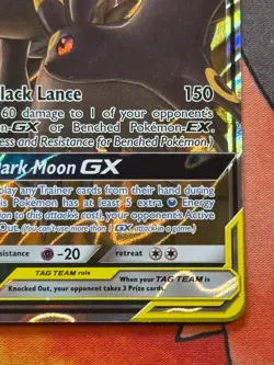Umbreon & Darkrai GX 125/236 Ultra Rare Tag Team - Pokemon SM Unified Minds - NM - Image 5
