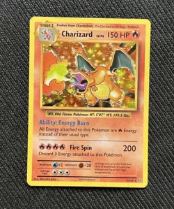 Pokemon 2016 Charizard 11/108 Holo Rare XY Evolution MP Check Picture - Image 1