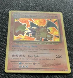 Pokemon 2016 Charizard 11/108 Holo Rare XY Evolution MP Check Picture - Image 3