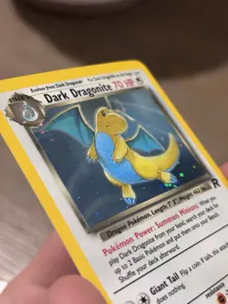Wizards of the Coast Pokemon TCG Dark Dragonite 5/82 Team Rocket Holo Rare - Image 2