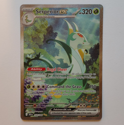 The Pokemon Company Serperior ex 164/086 Sv: Black Bolt SIR Full Art Holo ENG - Image 1
